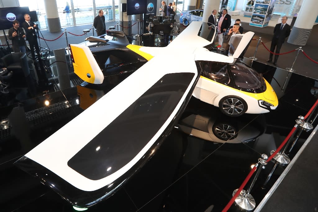 Flying cars take off on French Riviera