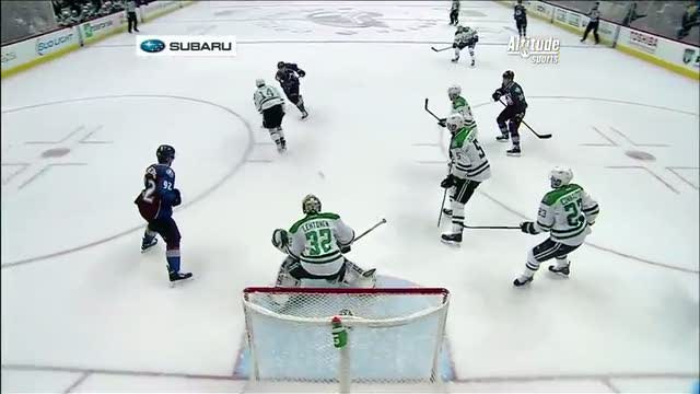 Tyson Barrie scores his first of the season