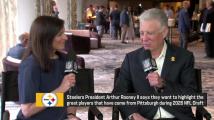 Steelers president Art Rooney II reacts to Pittsburgh being named 2026 NFL Draft host city