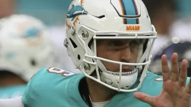 Jay Cutler's debut for Dolphins is brief and not very productive