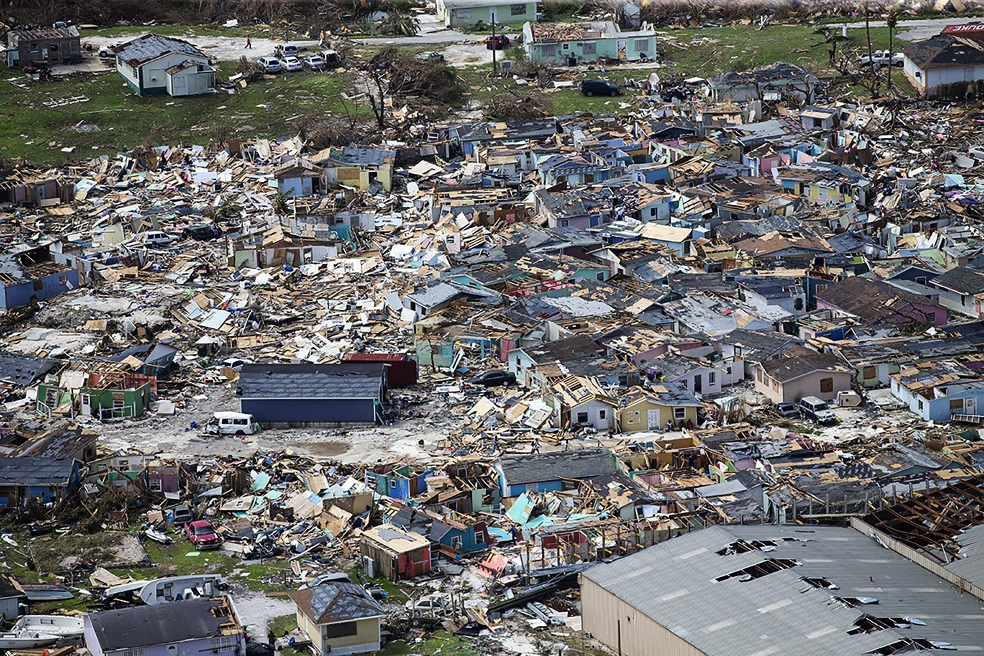 PHOTOS Hurricane Dorian's destruction of the Bahamas captured from above