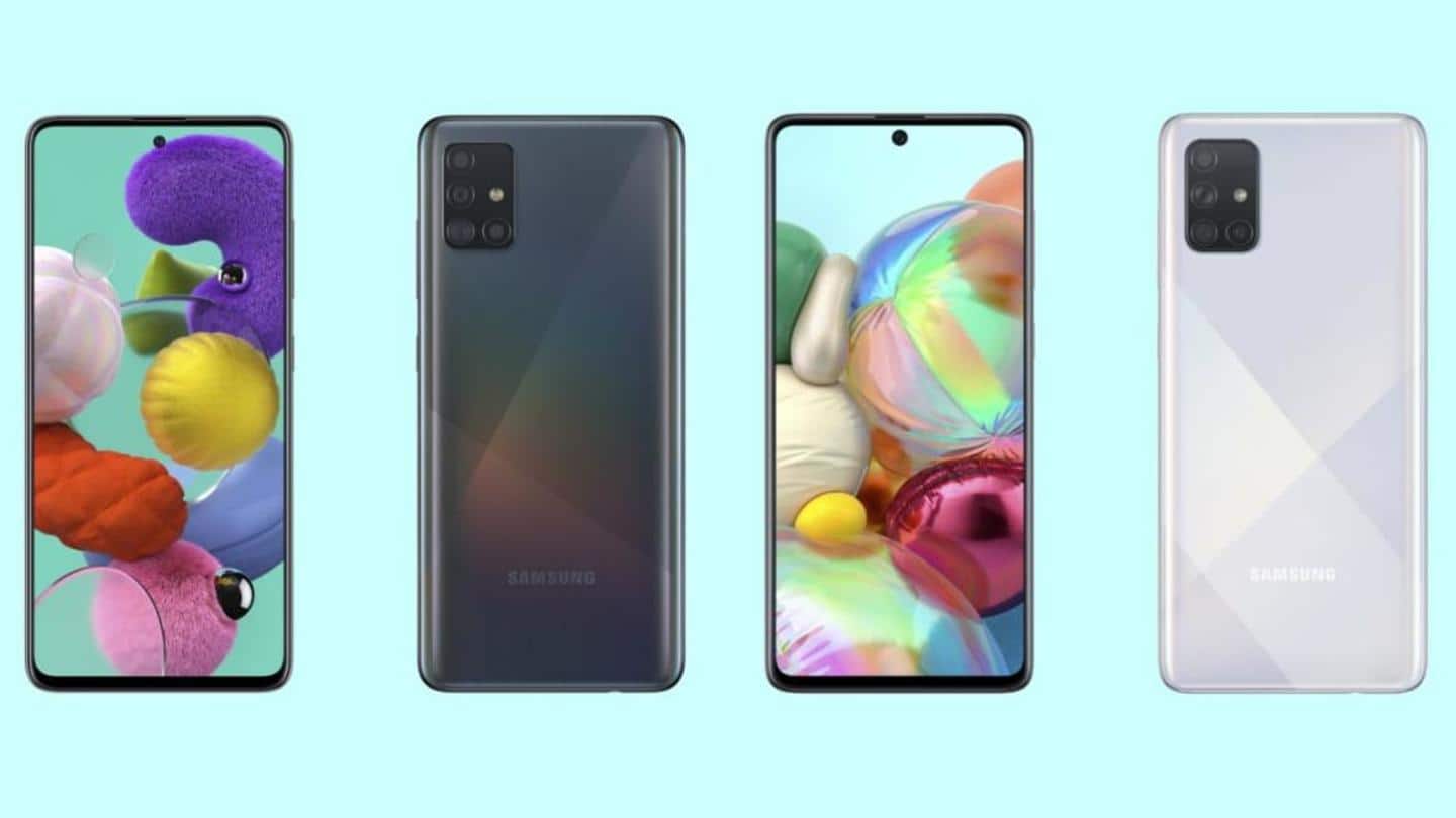 Compare Samsung Galaxy A71 Vs Samsung Galaxy S10 Price Specs Review Gadgets Now