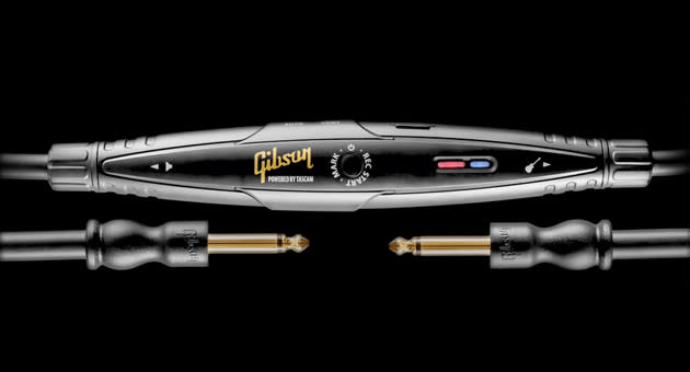 Gibson has crammed a digital recorder inside a guitar cable