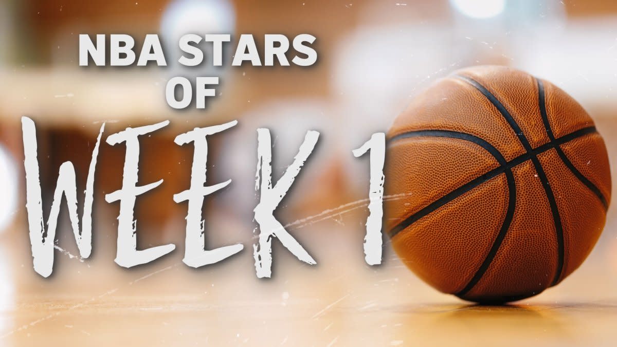 NBA stars of Week 1