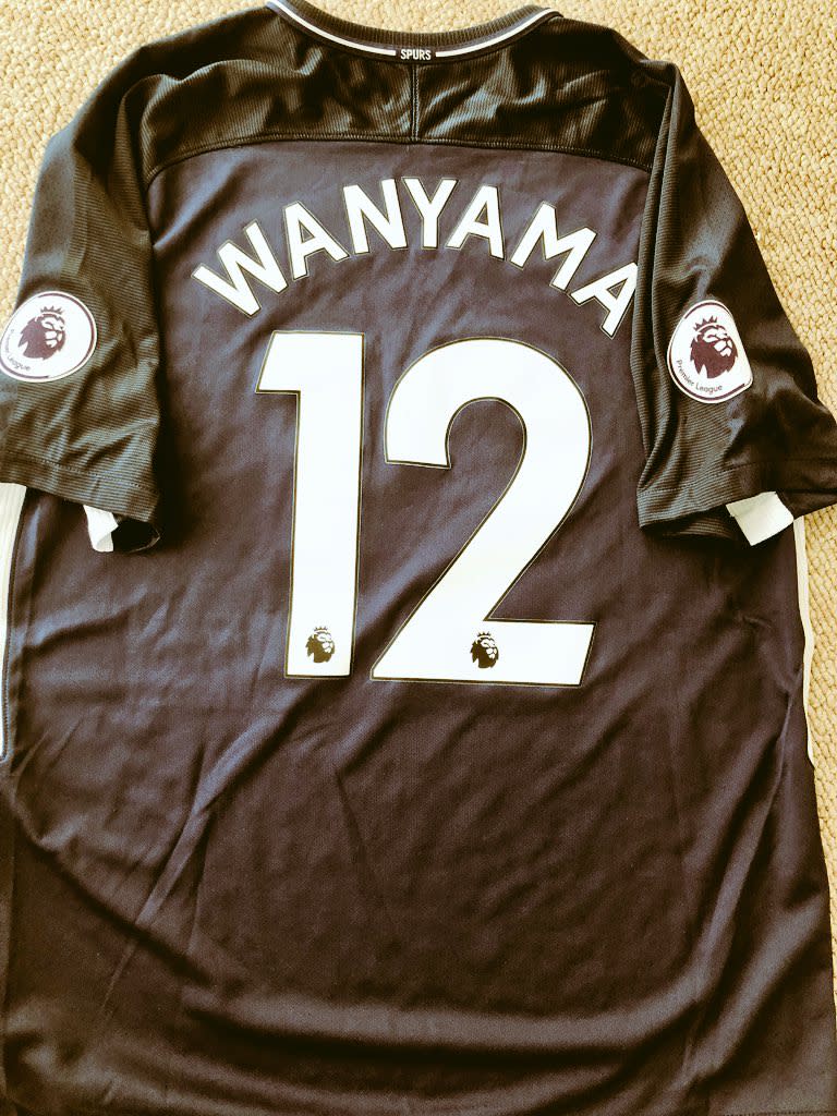 wanyama jersey number