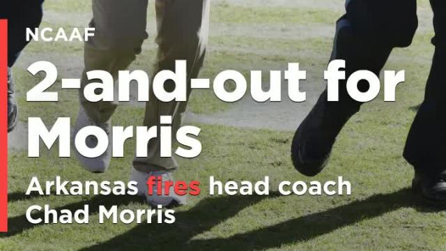 Arkansas fires head coach Chad Morris