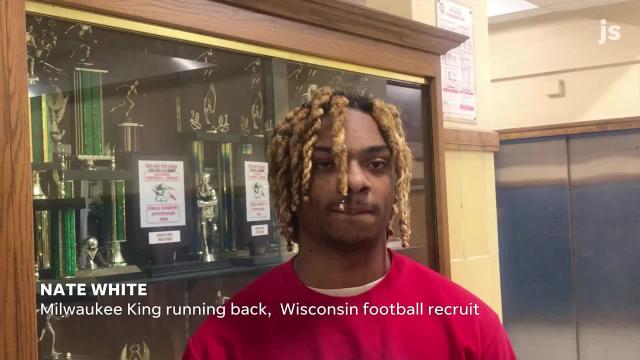 A couple of minutes with Wisconsin football recruit Nate White