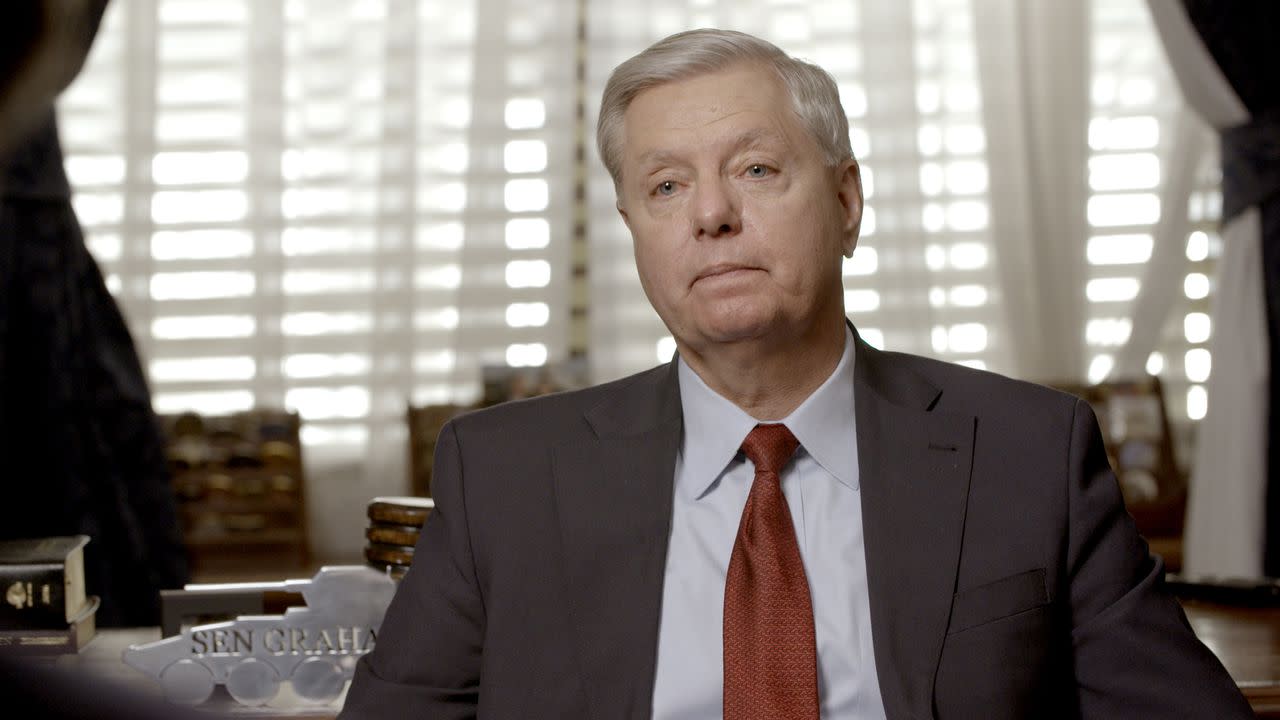 Lindsey Graham is talking to John Kerry about the weather – again