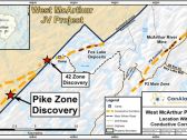 CanAlaska Intersects 11.5 Metres of 10.84% eU3O8 Unconformity Uranium at Pike Zone on West McArthur Joint Venture