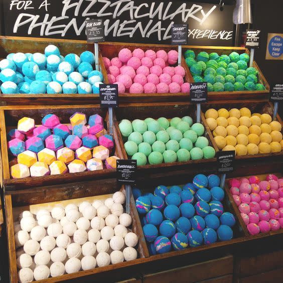 You Can Now Get Lush Bath Bombs Delivered To Your Door