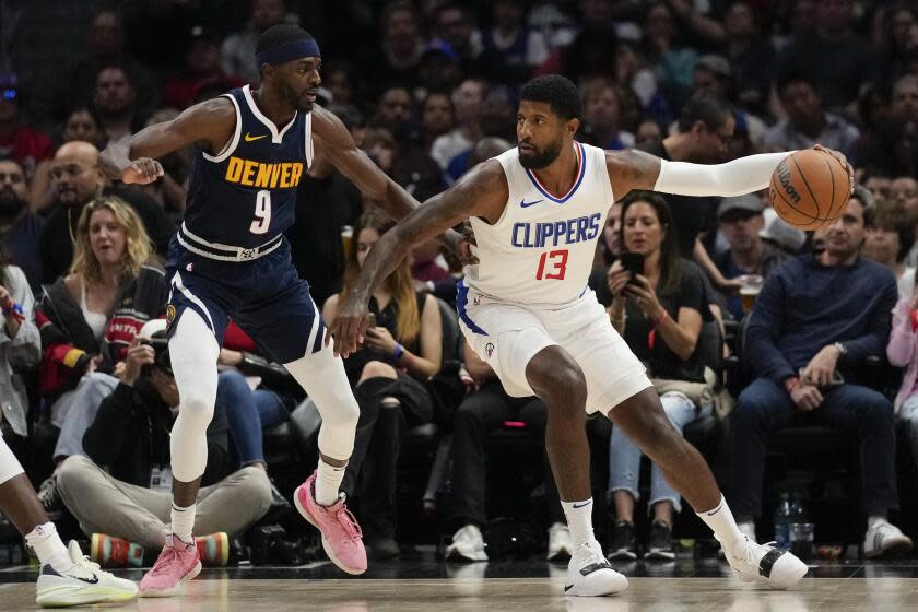 Clippers with stars defeat starless Nuggets in preseason game