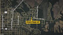 Pedestrian hit in Kinston after man swerves to avoid animal