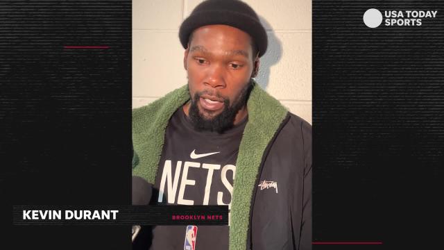 Kevin Durant and Sean Marks address Kyrie Irving suspension