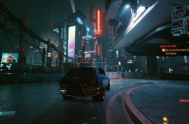 Steam Workshop::Night City under the rain - Cyberpunk 2077 - 1080