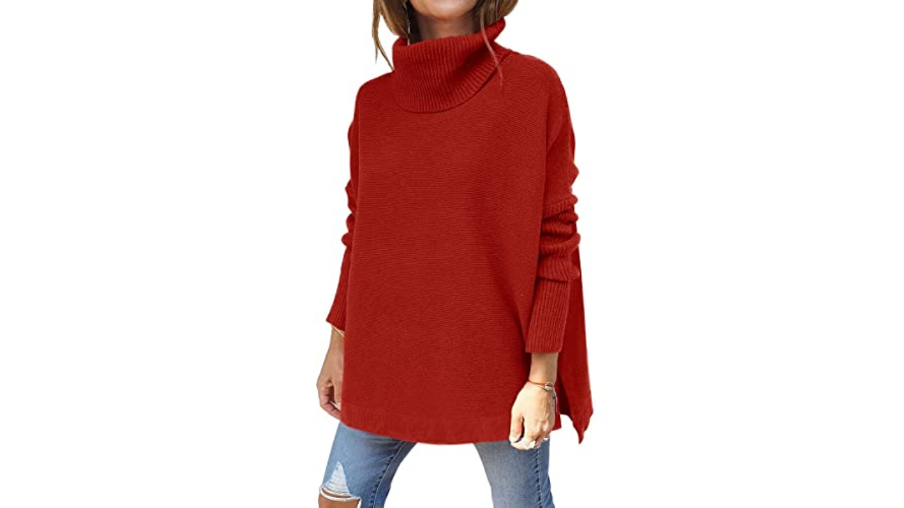 IDEAS PARA USAR JERSEY ROJO EN OTOÑO 💖✨IDEAS TO WEAR RED SWEATER IN FALL  2023 FASHION🎀👜 