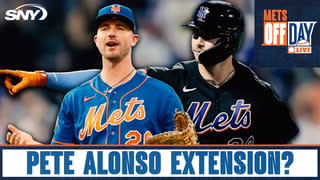 Mets' Pete Alonso addresses extension rumors 