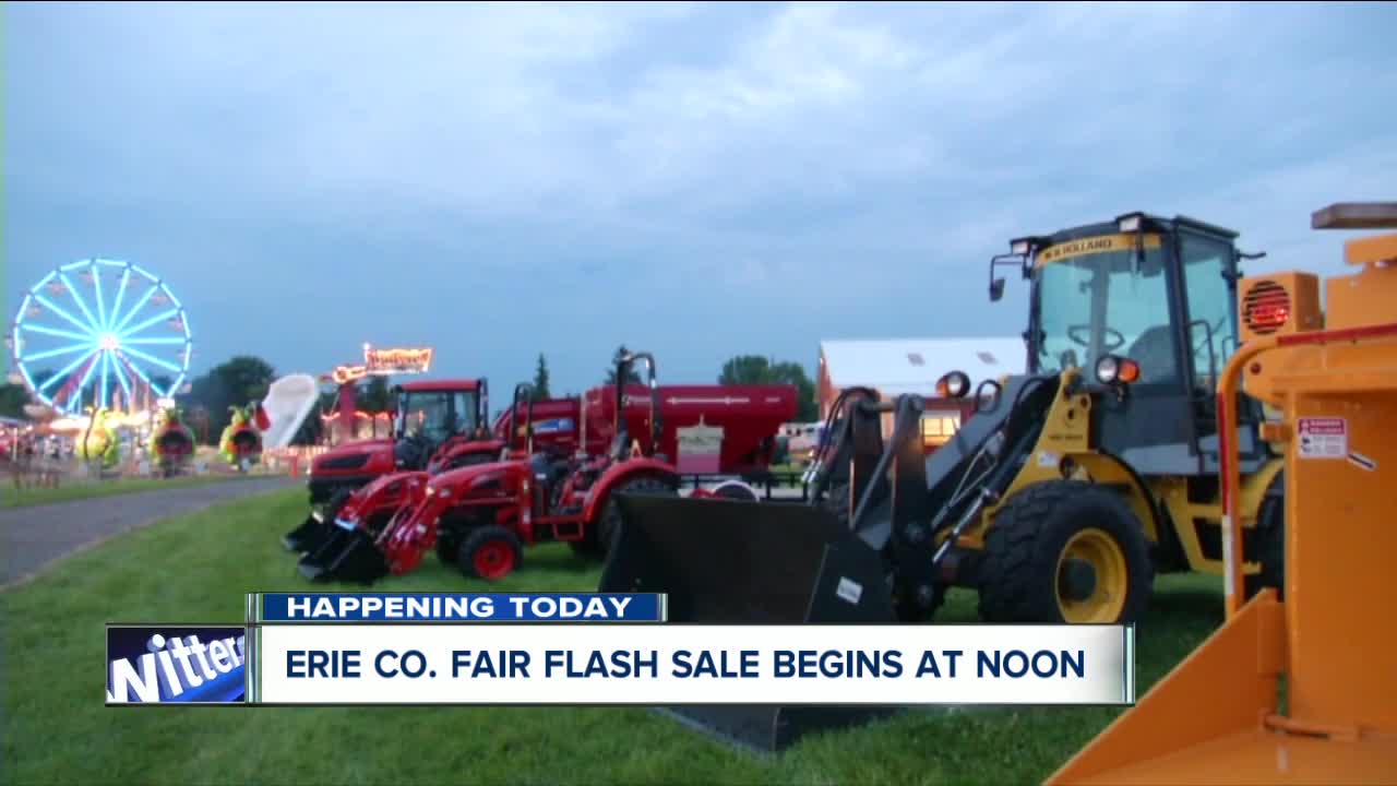 Erie County Fair flashsale happening TODAY [Video]