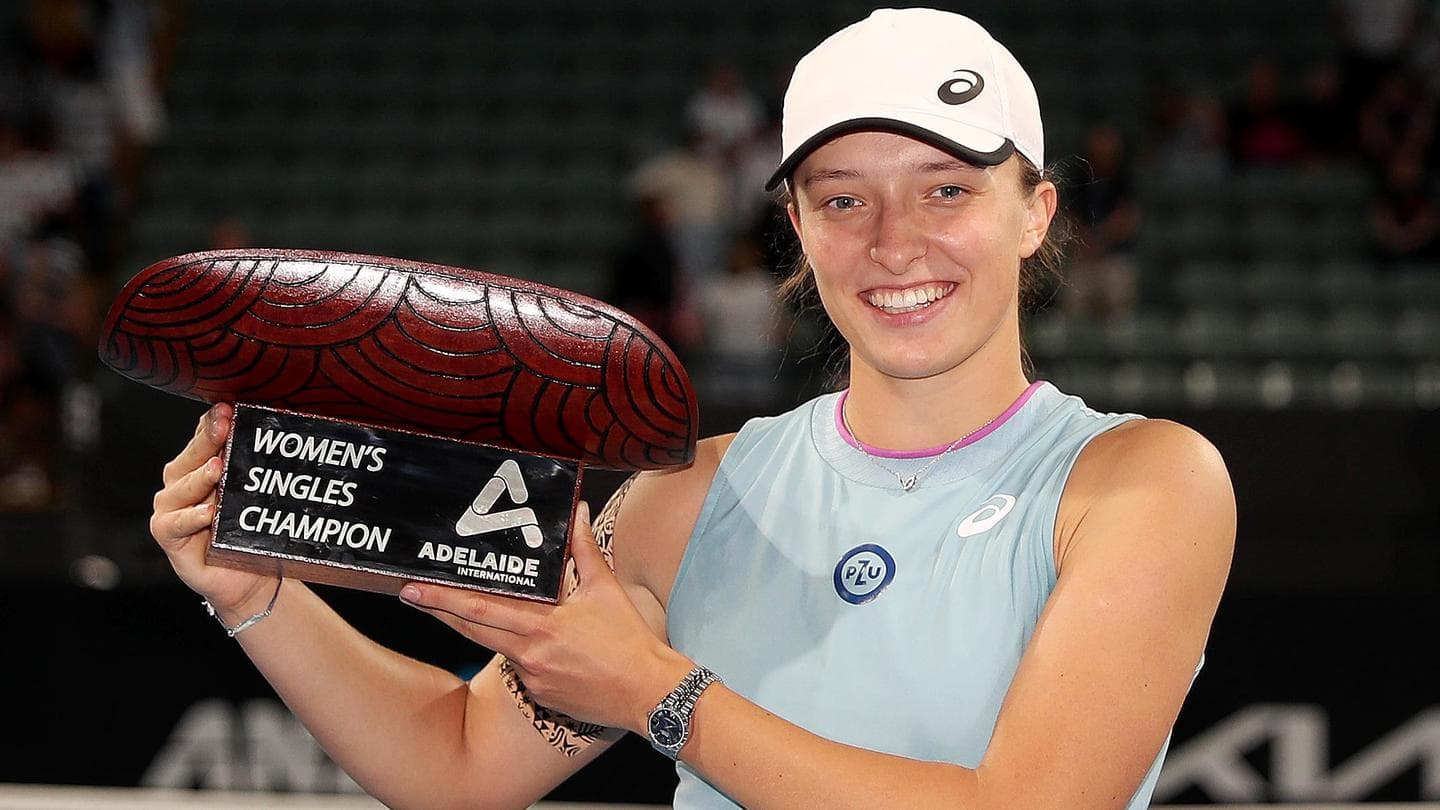 Iga Swiatek wins Adelaide International, captures second ...