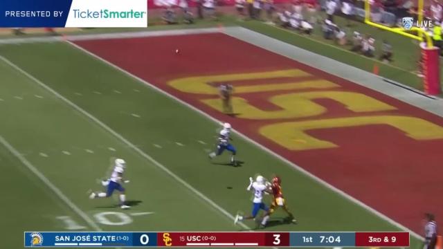 Highlights: No. 15 USC football pulls away late for 30-7 victory against San Jose State in season-opener