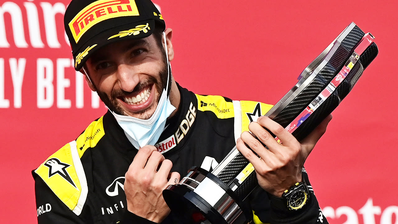 F1 Emilia Romagna GP: Daniel Ricciardo soars in 'crazy' race