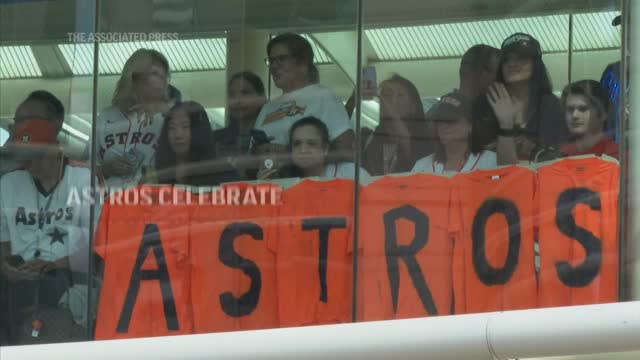 VIDEOS: This is how Houston celebrated during the Astros 2022