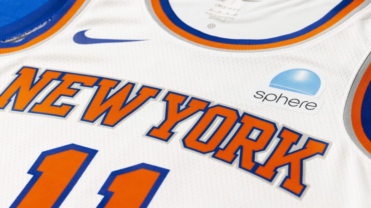 Knicks Sign Jersey Patch Deal With Vegas Sphere