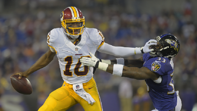 Is RG3's fantasy draft stock plummeting?