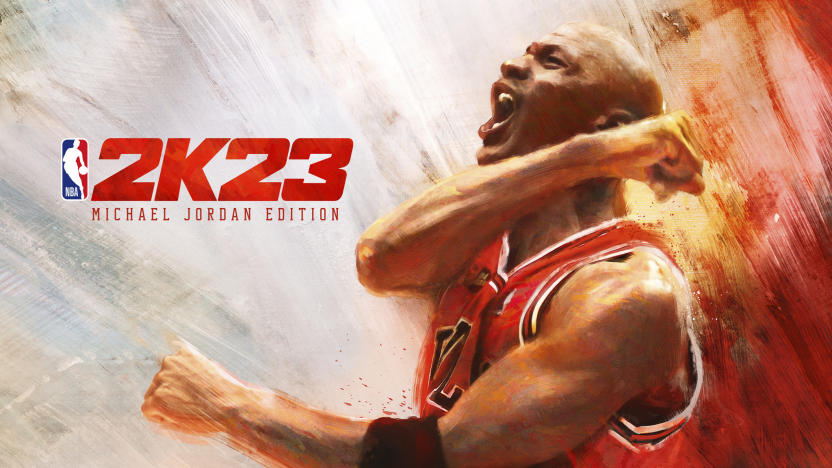 Michael Jordan on the cover NBA 2K23