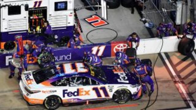 Denny Hamlin on Nos. 11/18 pit-crew swap: ‘We had to do something different’