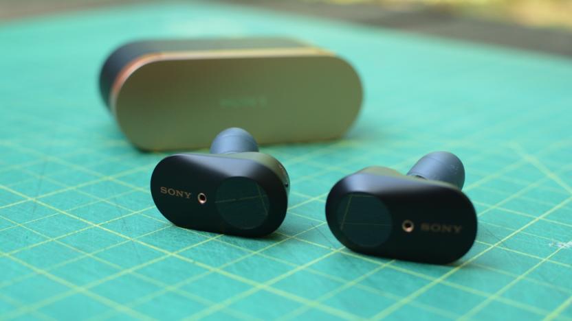 Sony WF-1000XM3 wireless earbuds