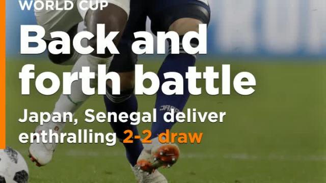 Japan, Senegal deliver enthralling draw