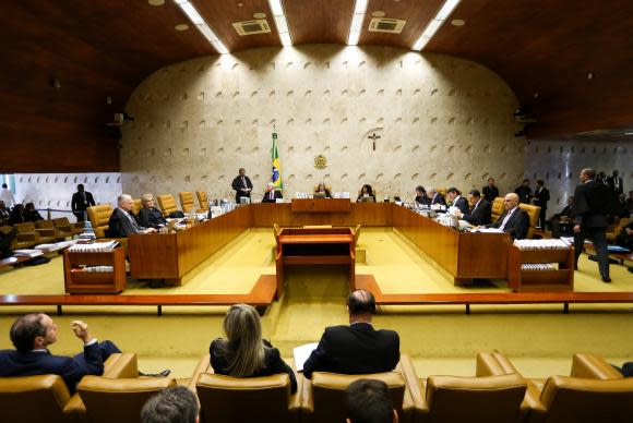 Brasília - Supremo Tribunal Federal (STF) retoma o julgamento sobre a validade dos termos do acordo de delação premiada da JBS (Marcelo Camargo/Agência Brasil)