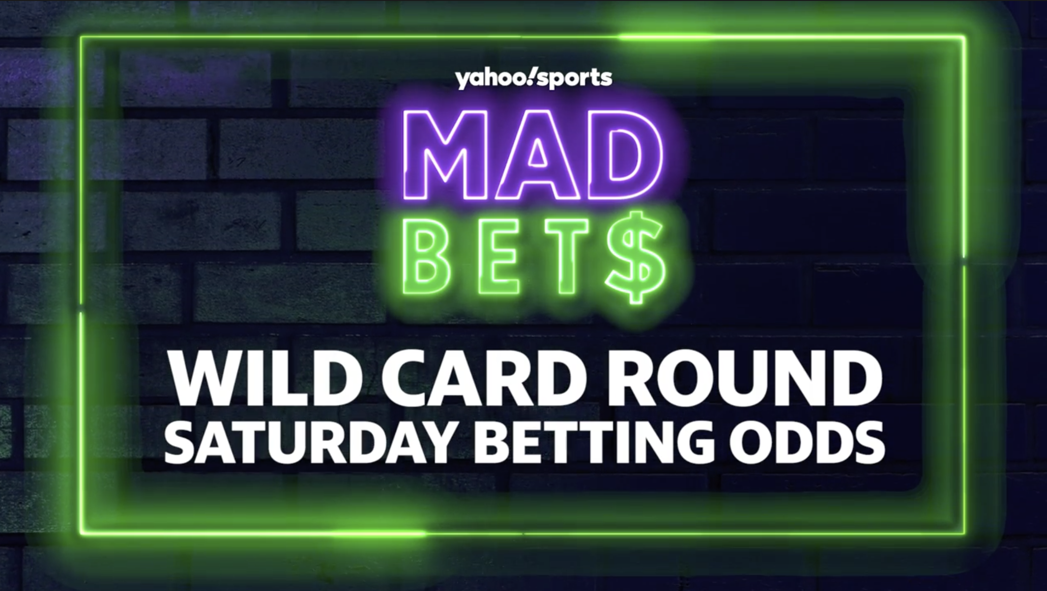 betting lines wild card weekend