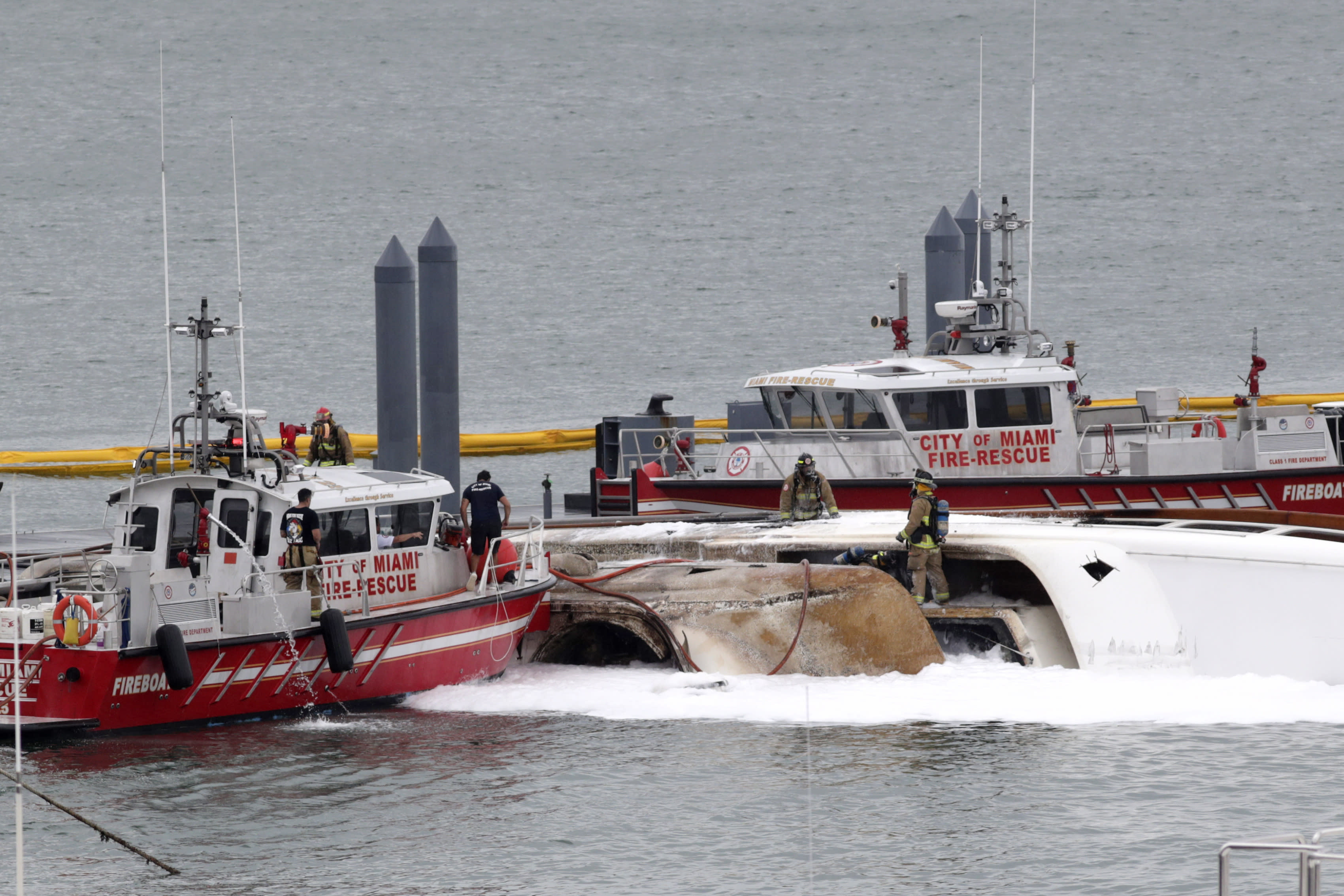 andiamo yacht fire