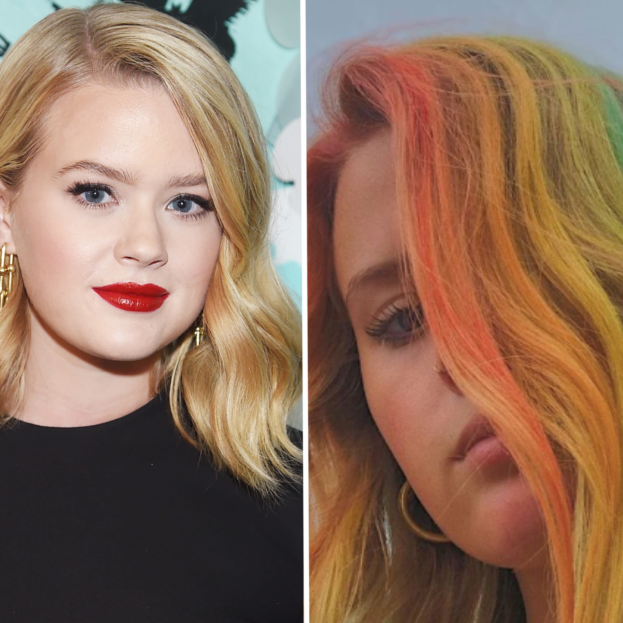 ava phillippe rainbow hair color