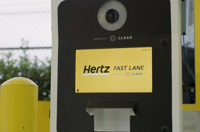 Hertz Fast Lane powered by CLEAR via AP Images