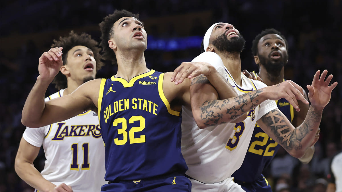 AD's injury proves pivotal in Warriors' must-win game vs. Lakers