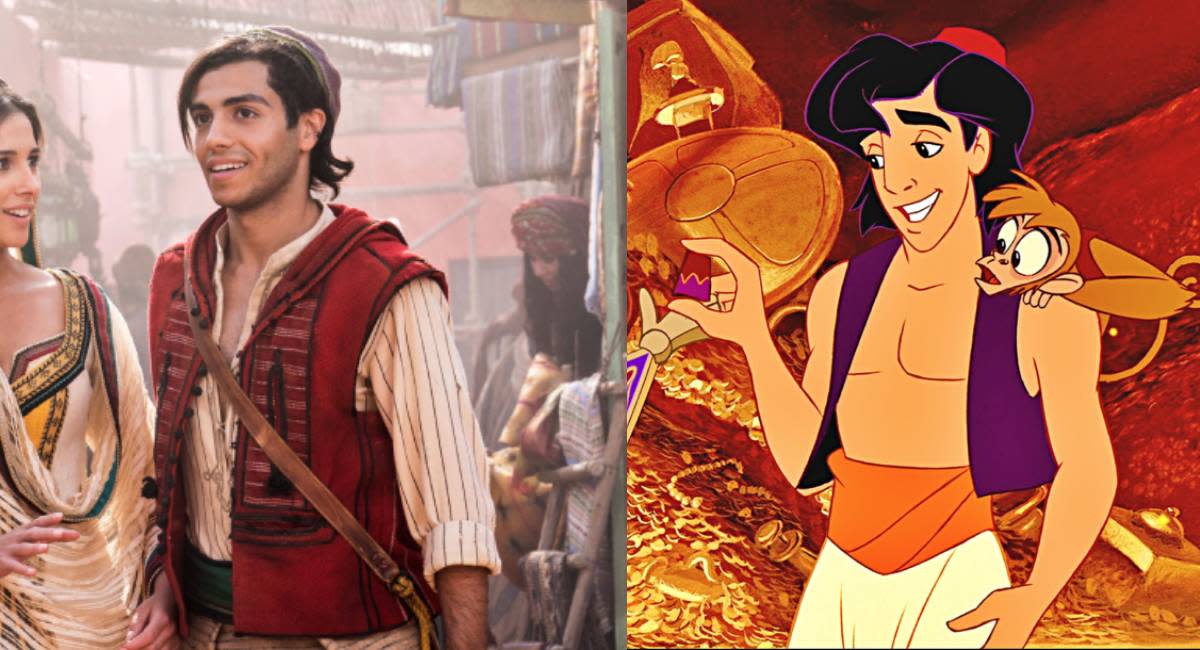 1200px x 650px - Why Mena Massoud's Aladdin Is Not as Naked As Cartoon Aladdin