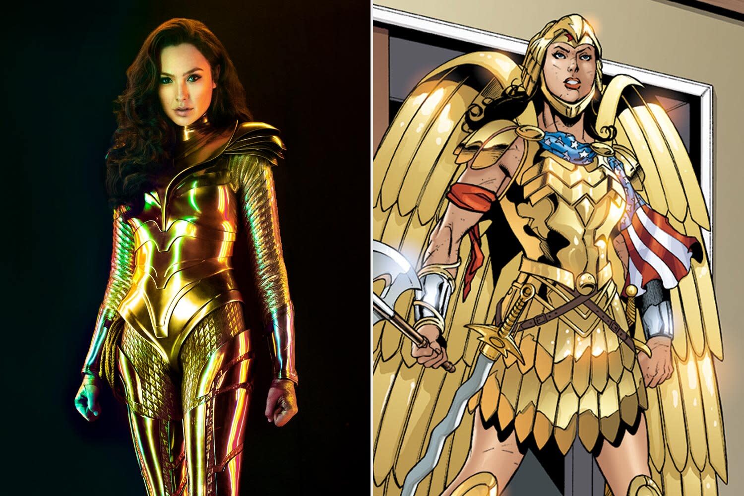 A brief history of Wonder Woman's golden armor