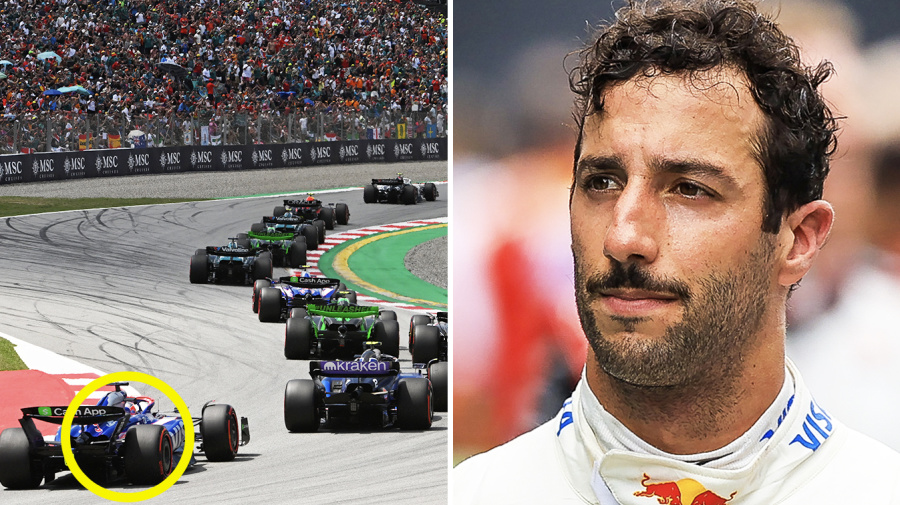 Getty Images - Daniel Ricciardo was once again stuck at the back of the pack in the Spanish Grand Prix. Image: Getty