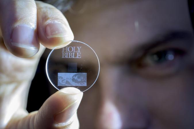 '5D' discs can store data until well after the sun burns out