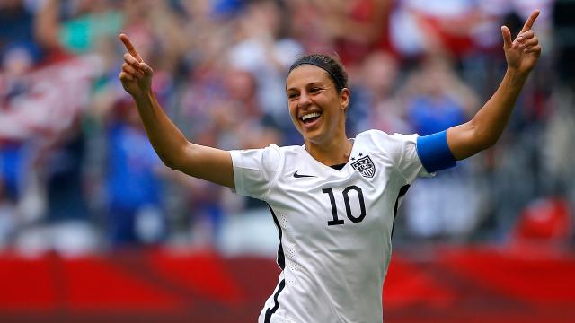 The Rush: Carli Lloyd on reuniting with her family, staying on top of her game and changing a few soccer rules
