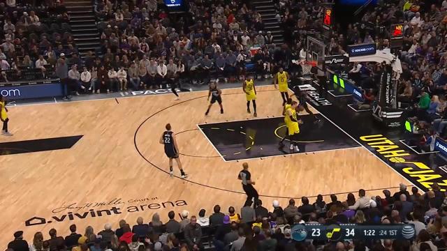 Bol with an alley oop vs the Utah Jazz