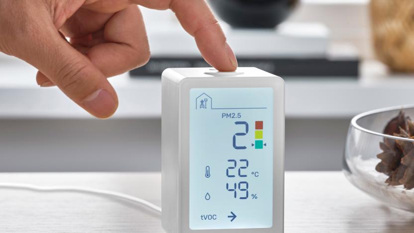 IKEA Vindstyrka indoor air quality monitor