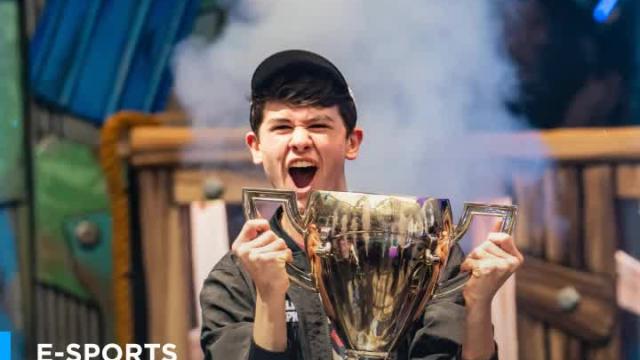 16-year-old Kyle 'Bugha' Giersdorf takes home $3 million after winning Fortnite World Cup