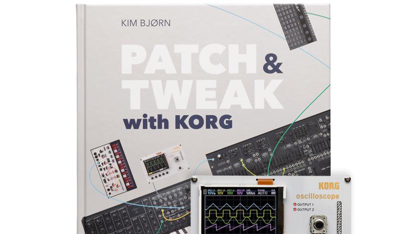 Korg NTS-2 oscilloscope kit with 'Patch & Tweak' book