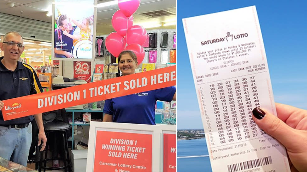 winning lotto tickets sold