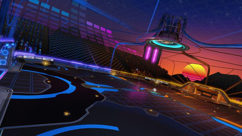 Rocket League Neon Fields Arena 2020