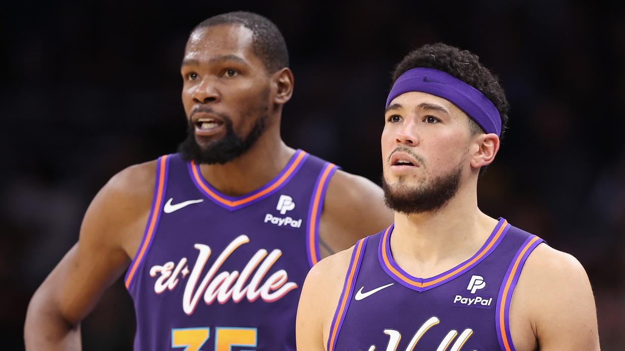 Are the Suns' Kevin Durant and Devin Booker the next dominoes to fall this season?