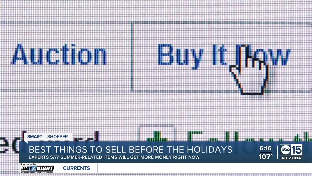 SMART SHOPPER: Best things to sell before the holidays